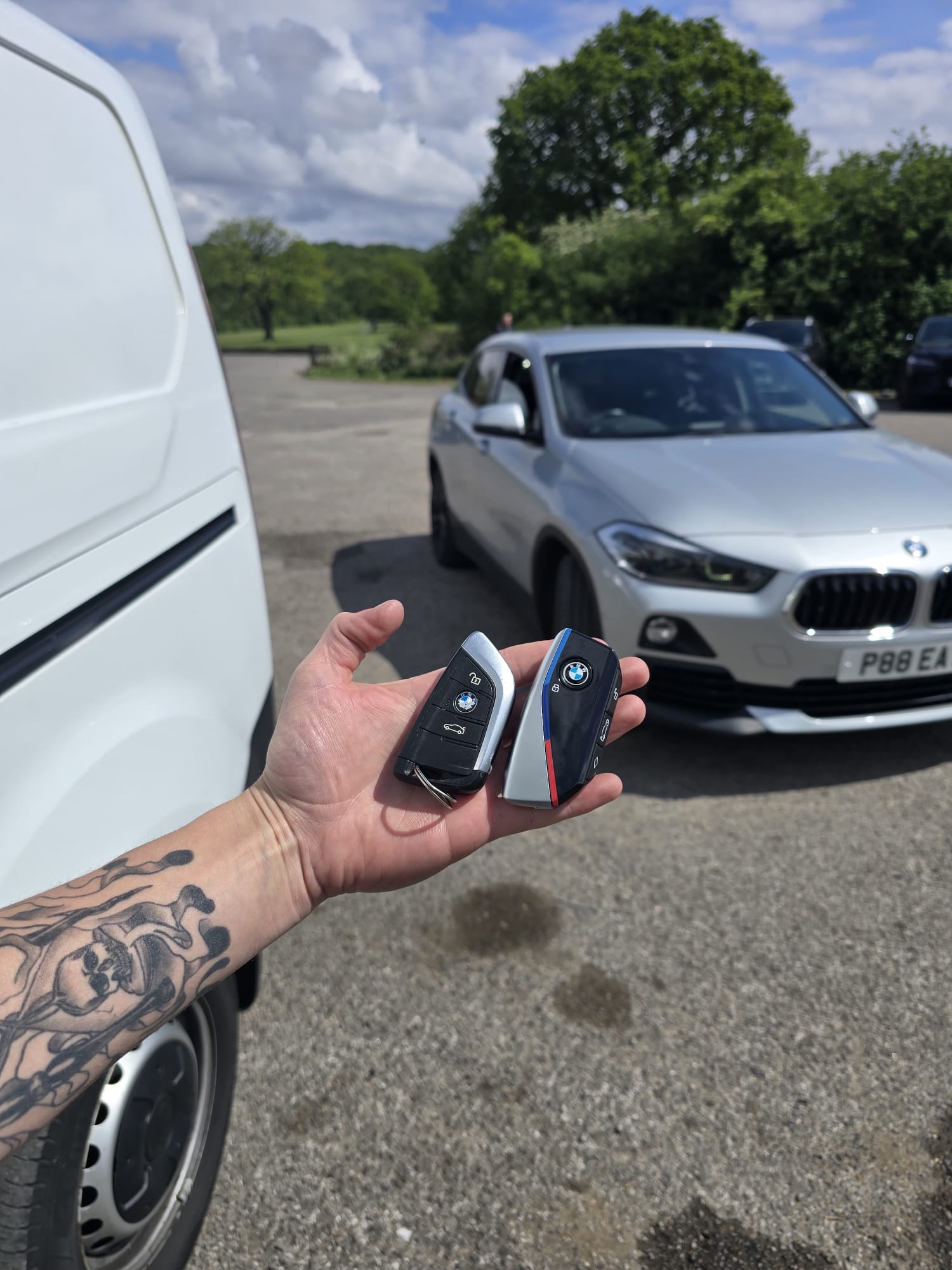 BMW smart key programming with dealer-level tool